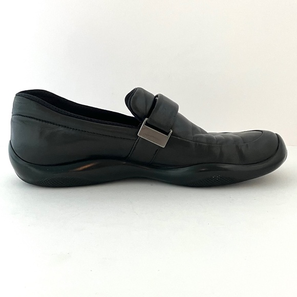 Prada Vintage Linea Rossa Leather Shoes - Size 39 US MENS Size 6- 6 1/2 - Picture 12 of 17